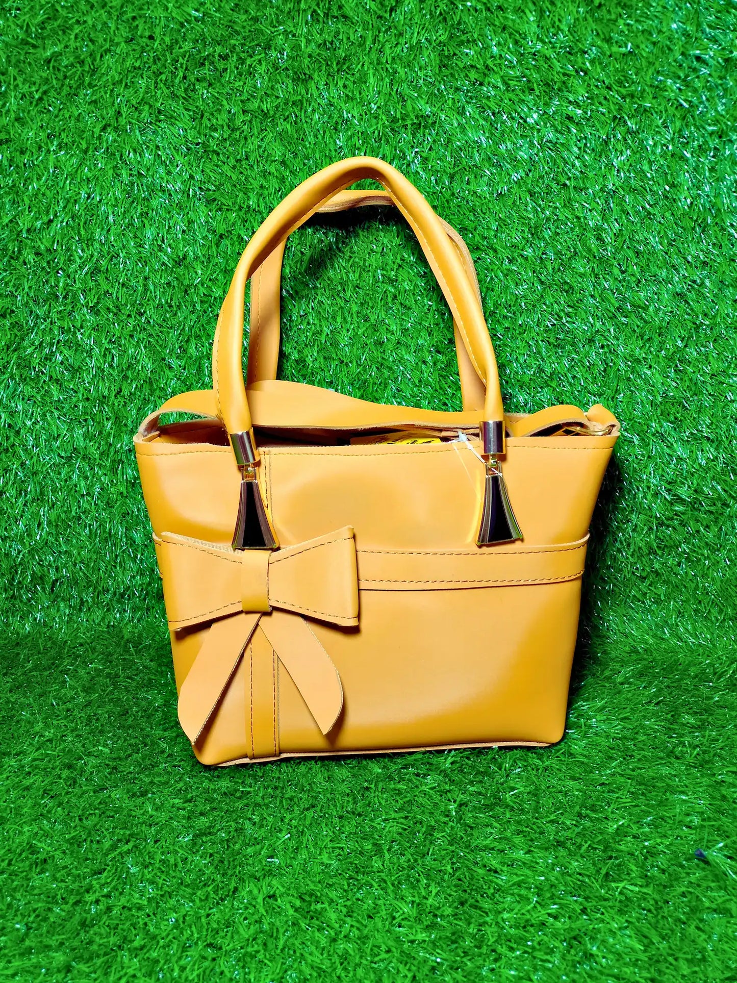 Premium Bow Charm Handbag