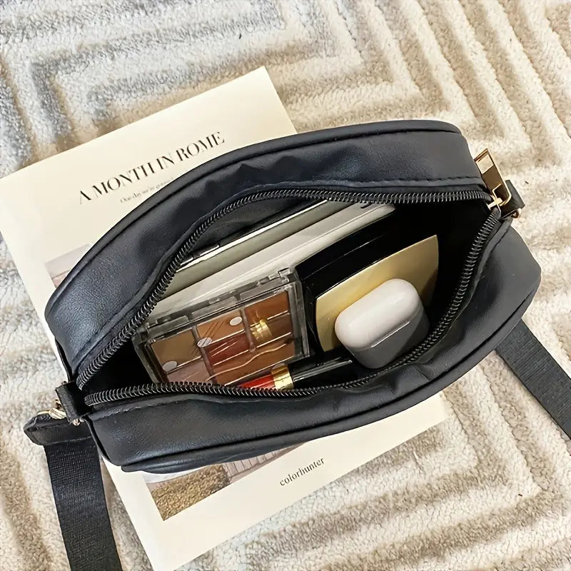 Crown Luxe – Mini Croc Handbag